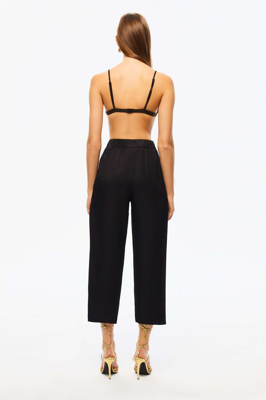 High-Waisted Carrot Pants