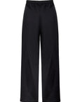 Pleated Satin Loose Fit Pants