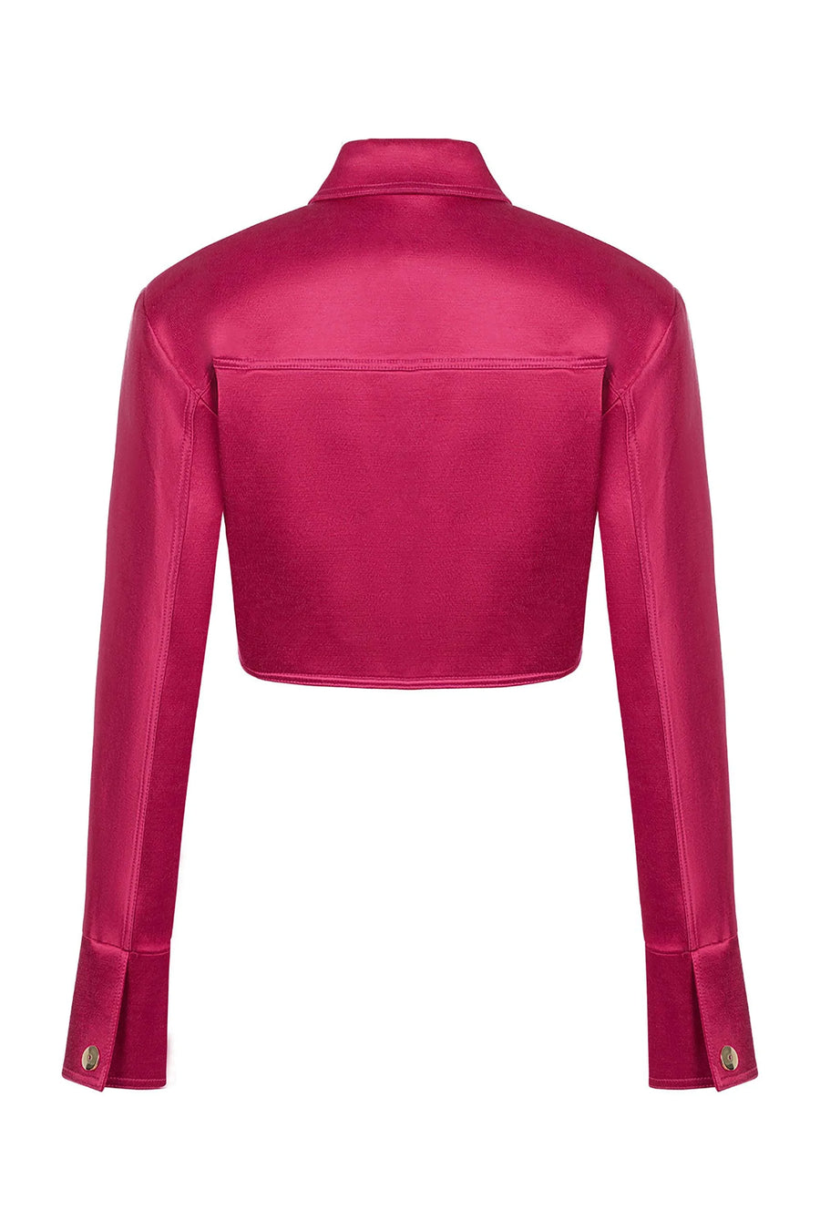 Asymmetric Pocket Crop Jacket