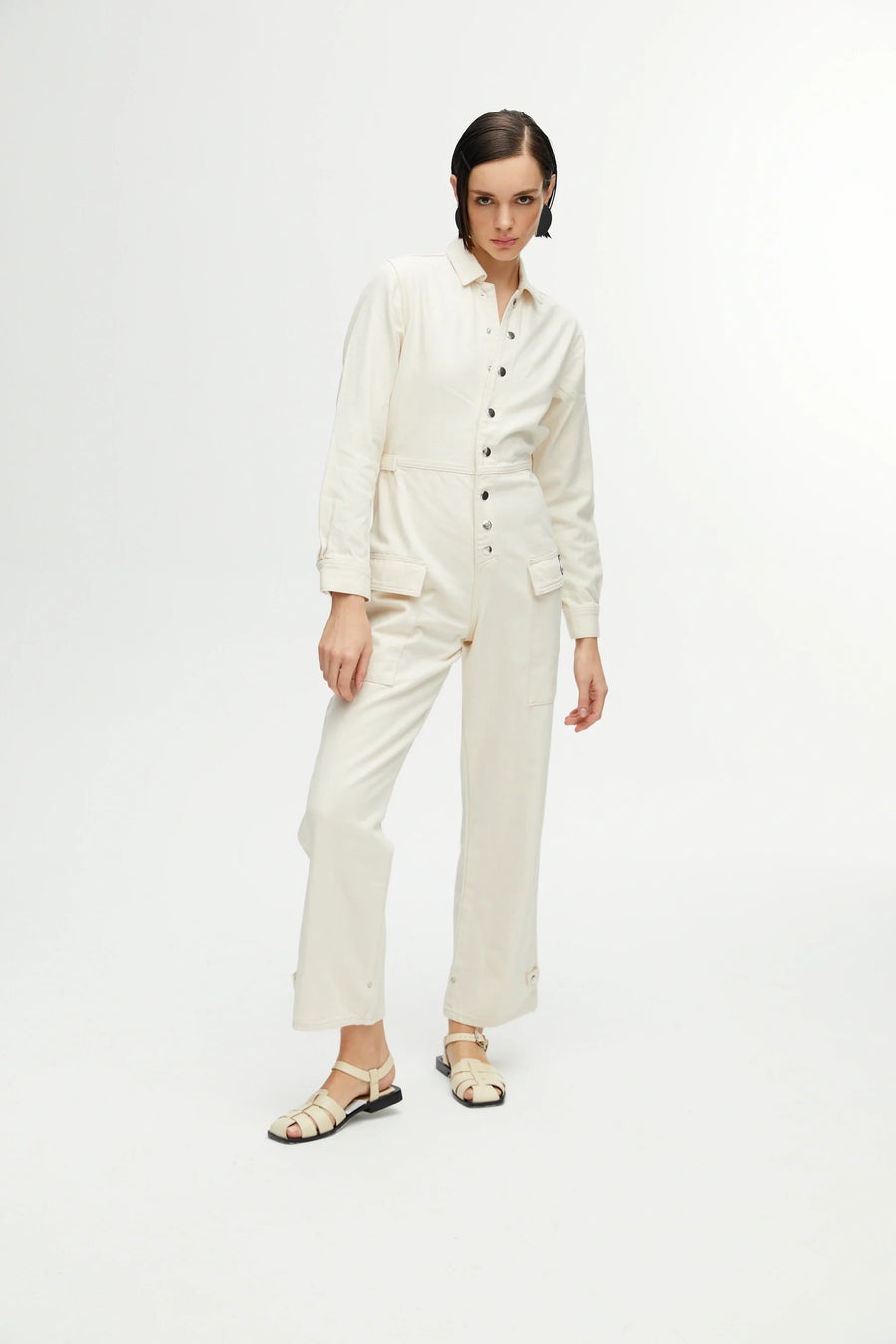 Gabardine Jumpsuit