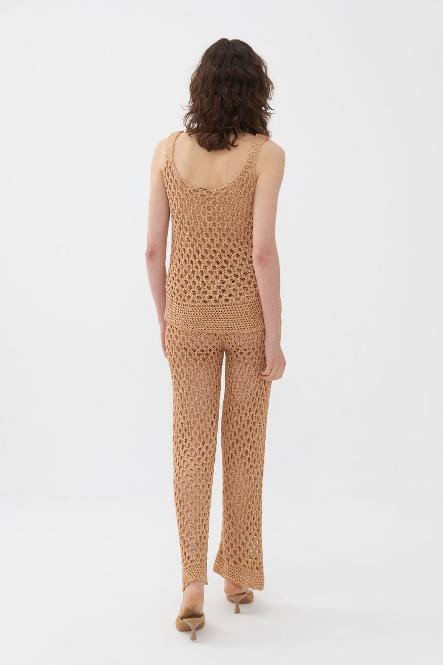 Mesh Knit Pants