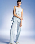 High-Waist Flowy Palazzo Pants