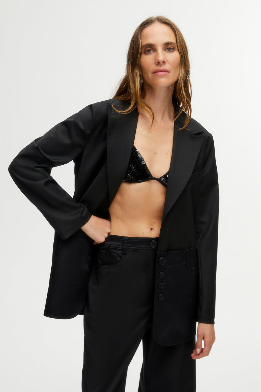 Black High Waisted Pants