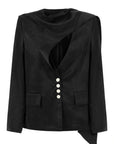 Shoulder Pad Low Cut Jacket