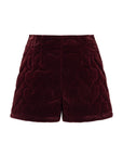 Quilted Mini Shorts