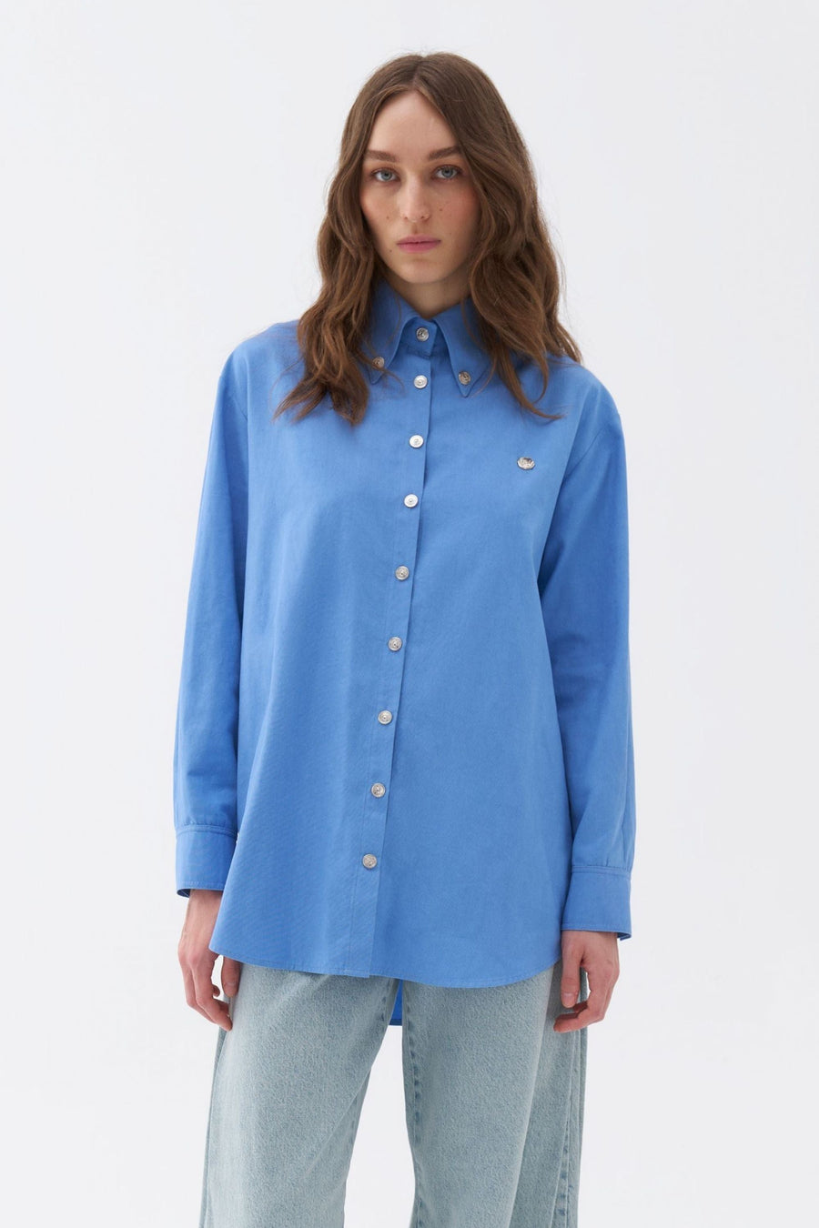 Oversized Button-Up Shirt