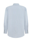 Nocturne Multi Colored Striped Shirt With Shoulder Pad  - Porterist 2