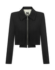 Shoulder Pad Black Jacket