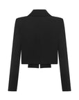 Shoulder Pad Black Jacket