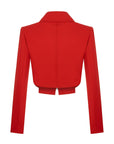 Shoulder Pad Red Jacket