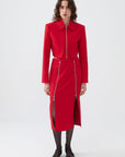 Shoulder Pad Red Jacket