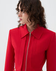 Shoulder Pad Red Jacket