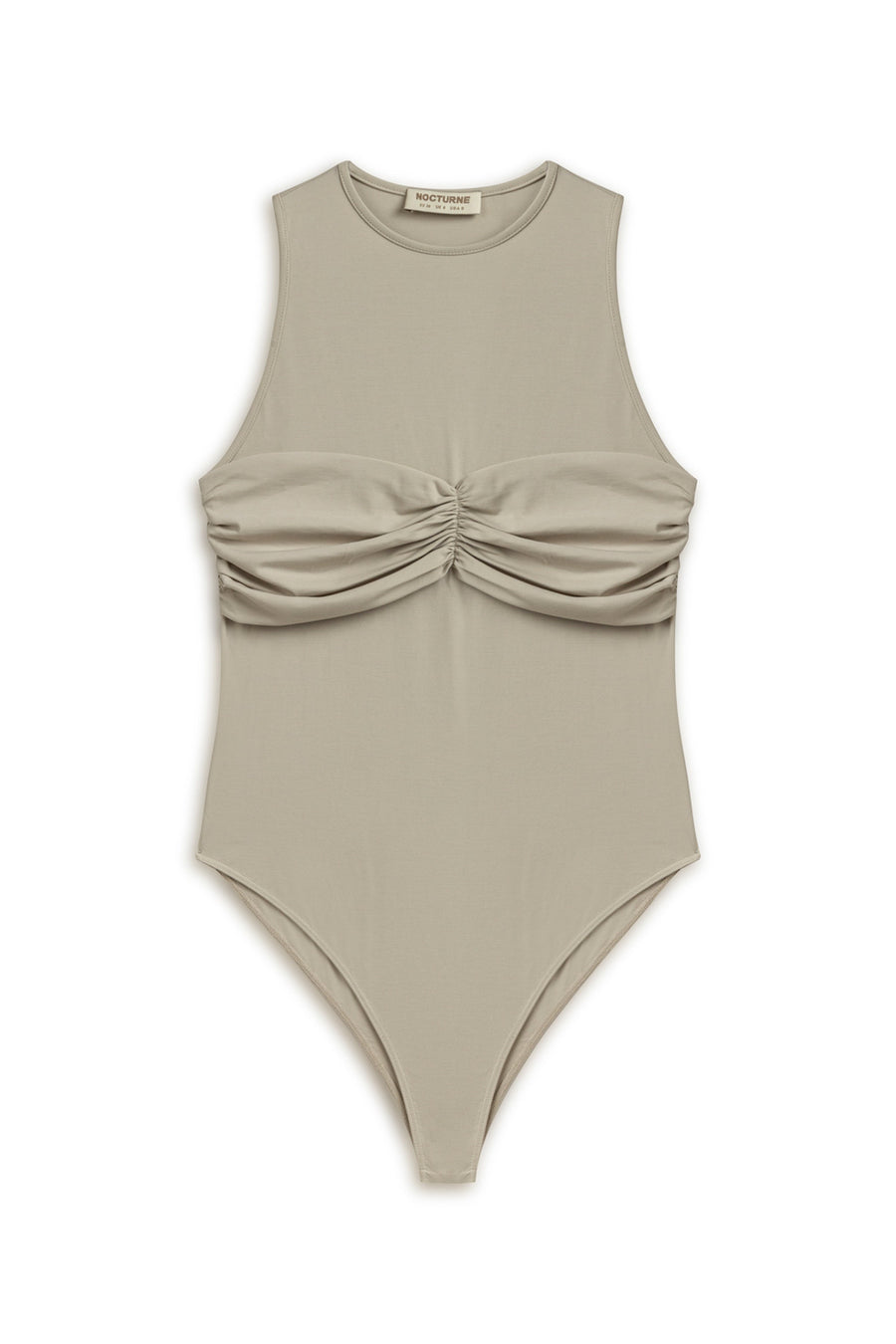 Ivory Twist Detailed Bodysuit