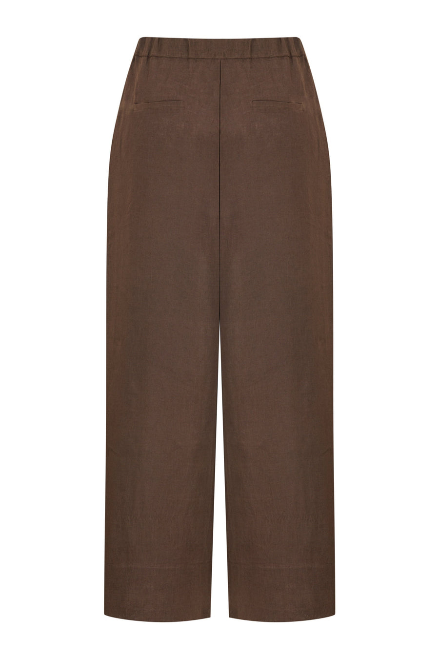 Coffee Pleated Pants