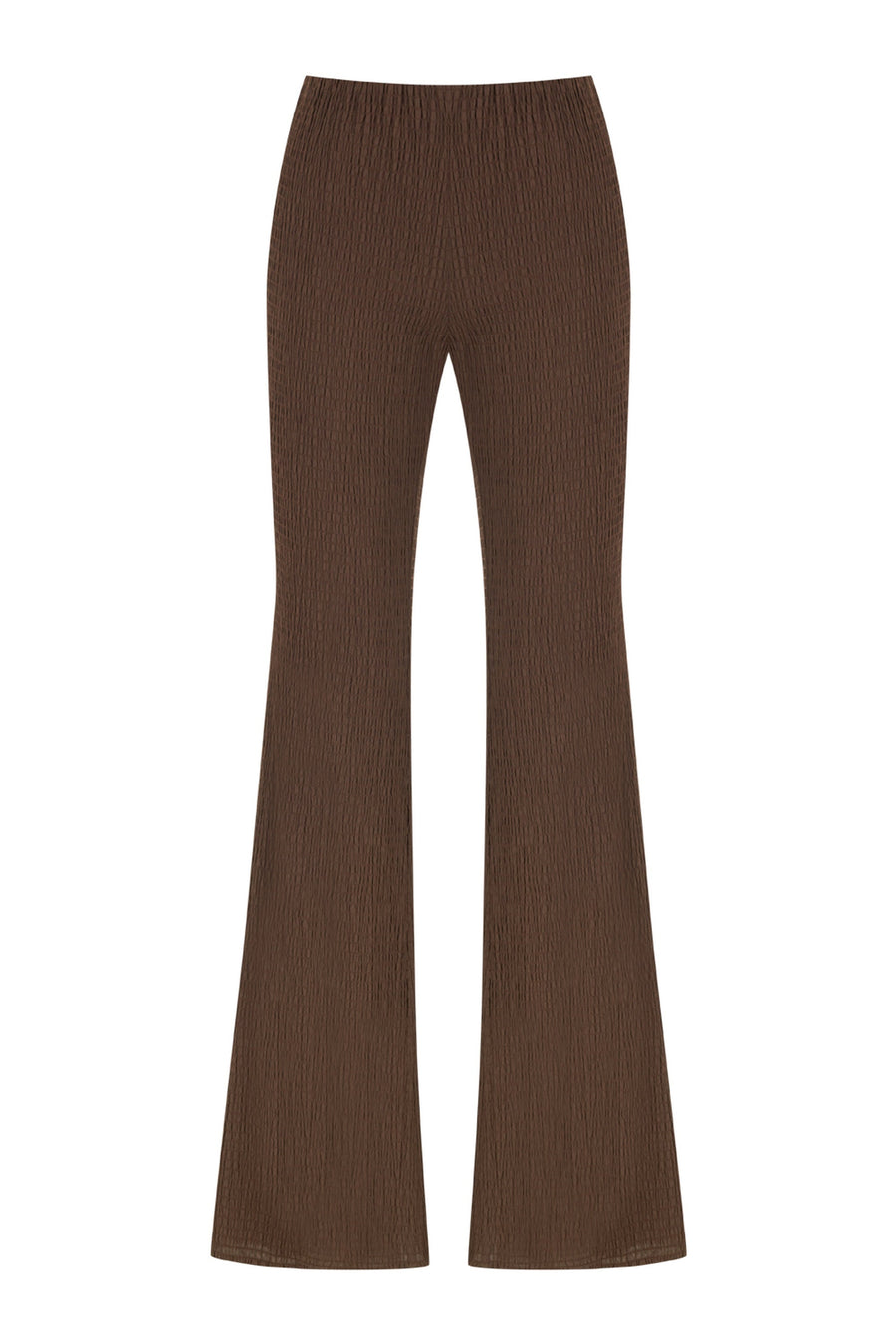 Brown Flared Pants