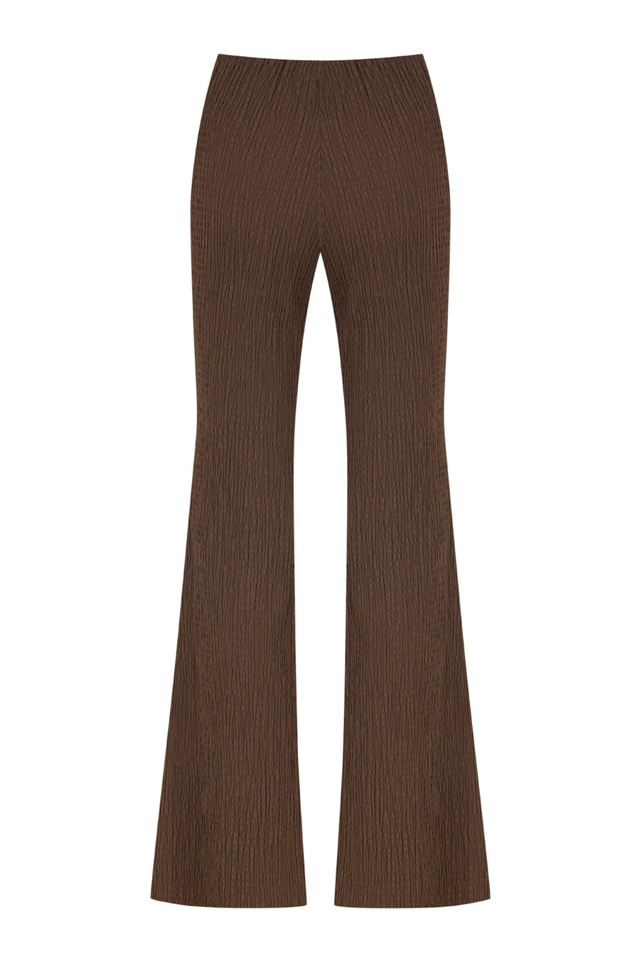 Brown Flared Pants