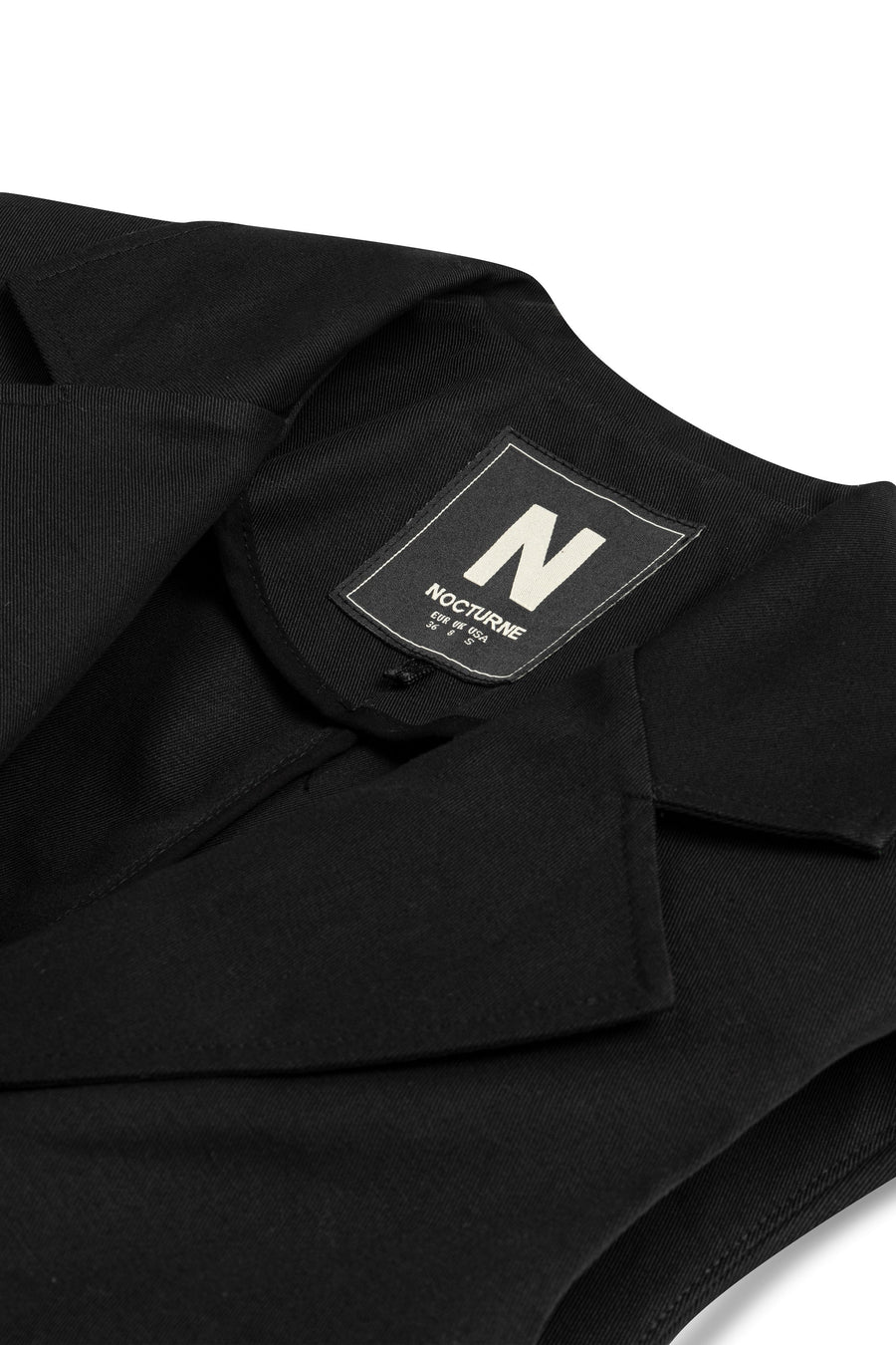 Black Corset-Designed Vest