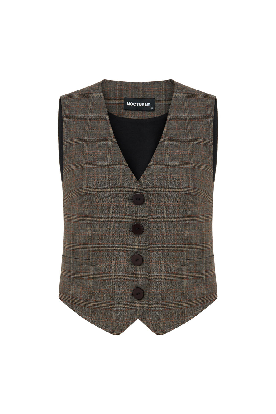 Multicolor Double-Breasted Vest
