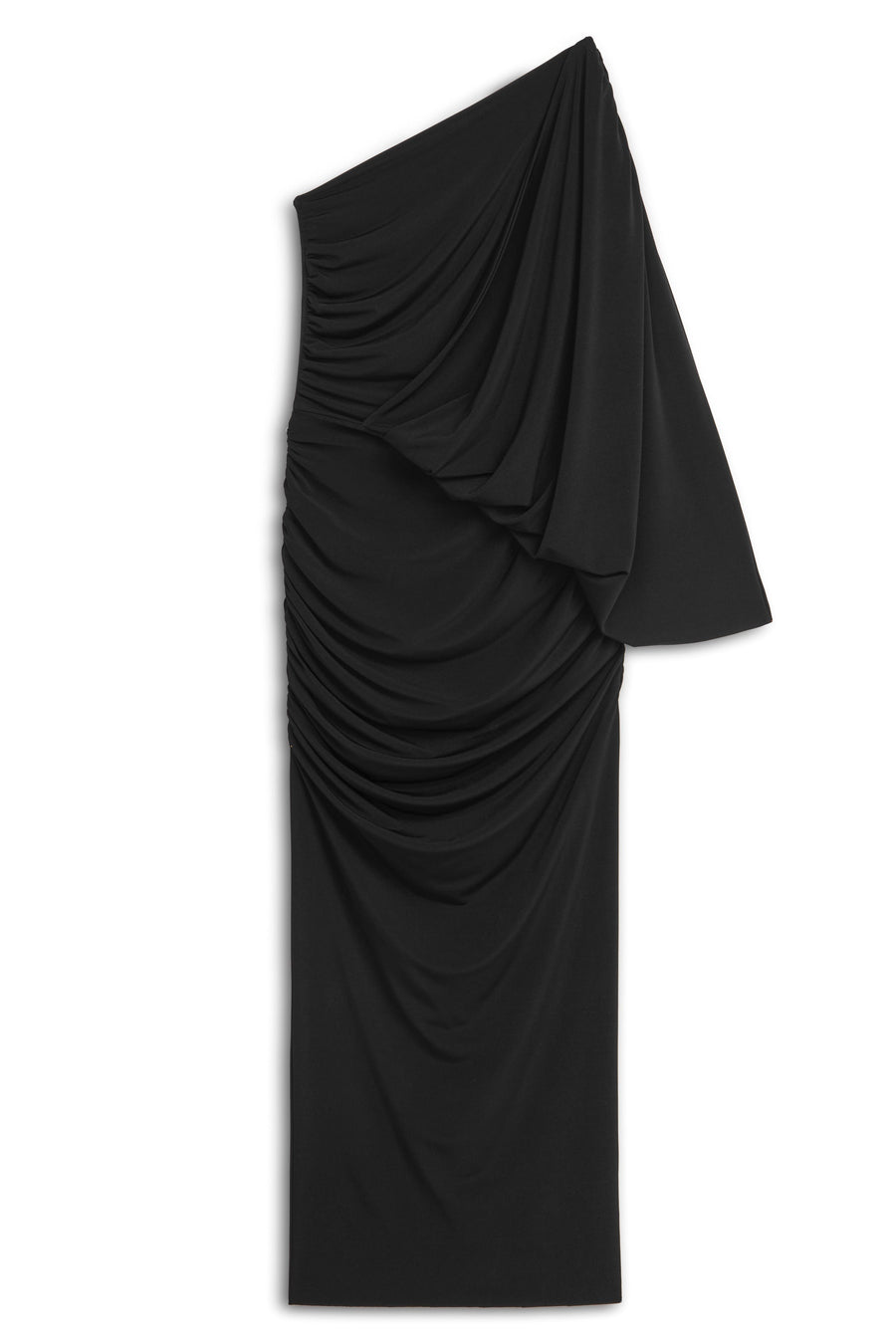 Black Halter Neck Maxi Dress