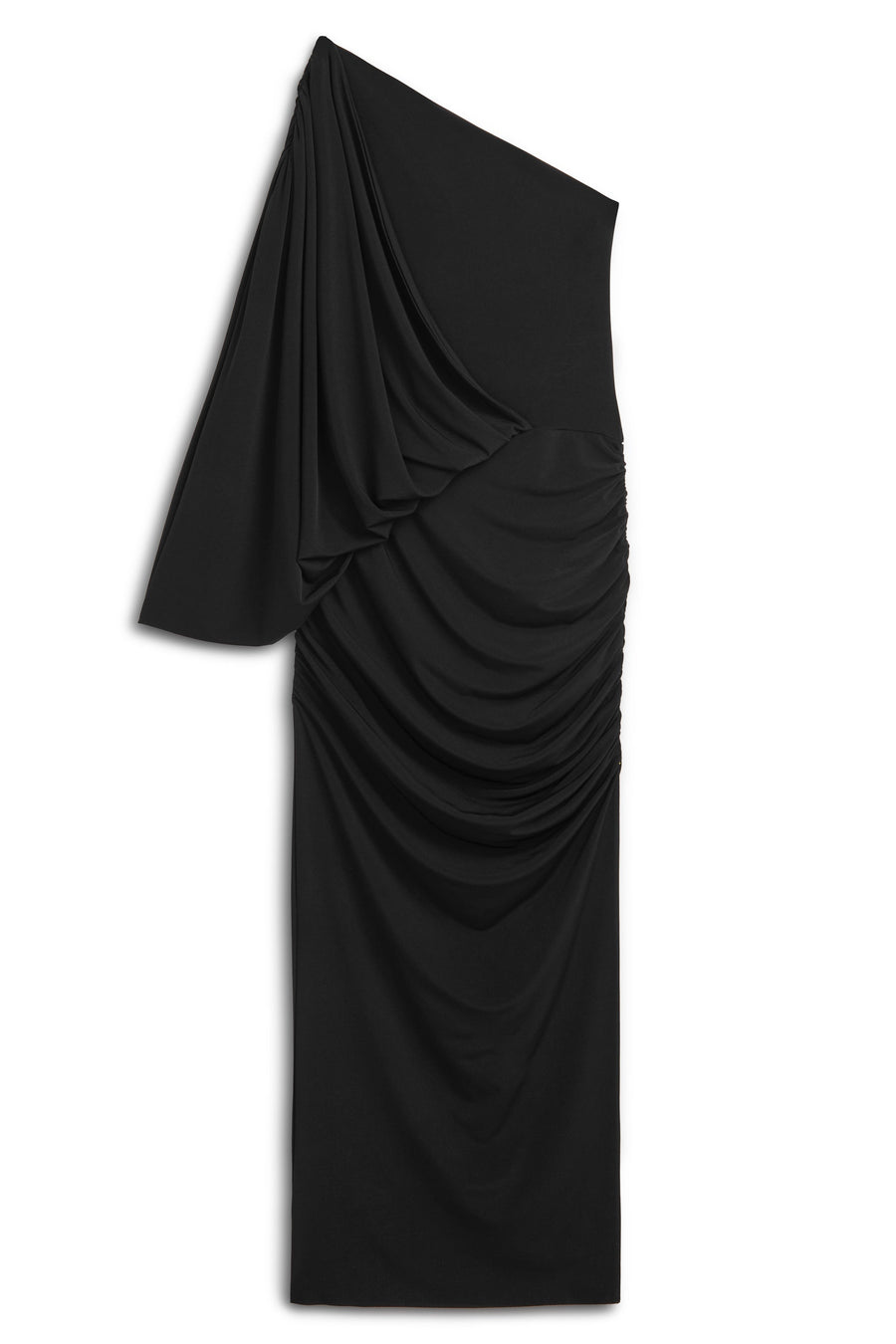 Black Halter Neck Maxi Dress
