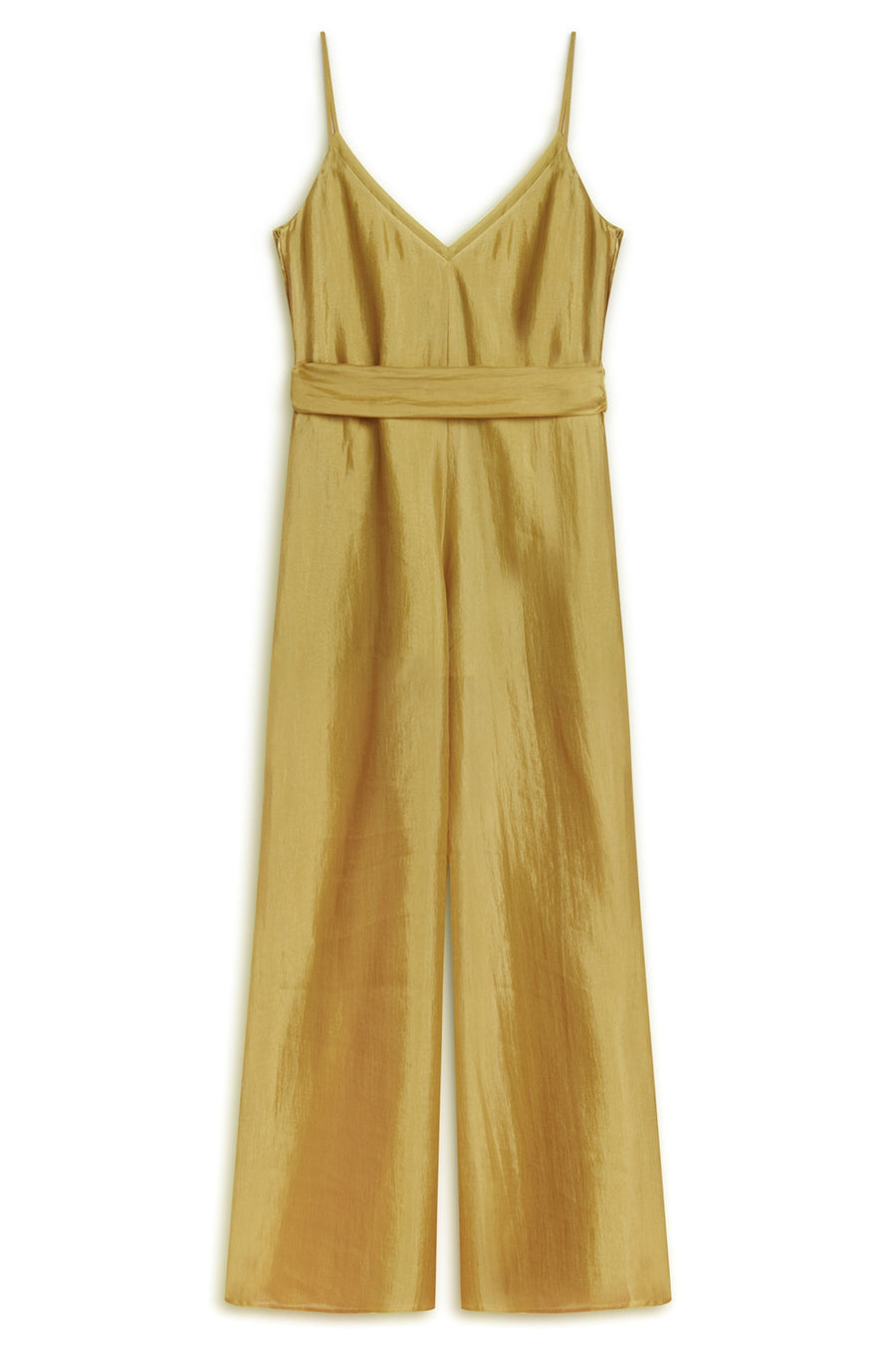 Yellow Metal Accessory Overalls