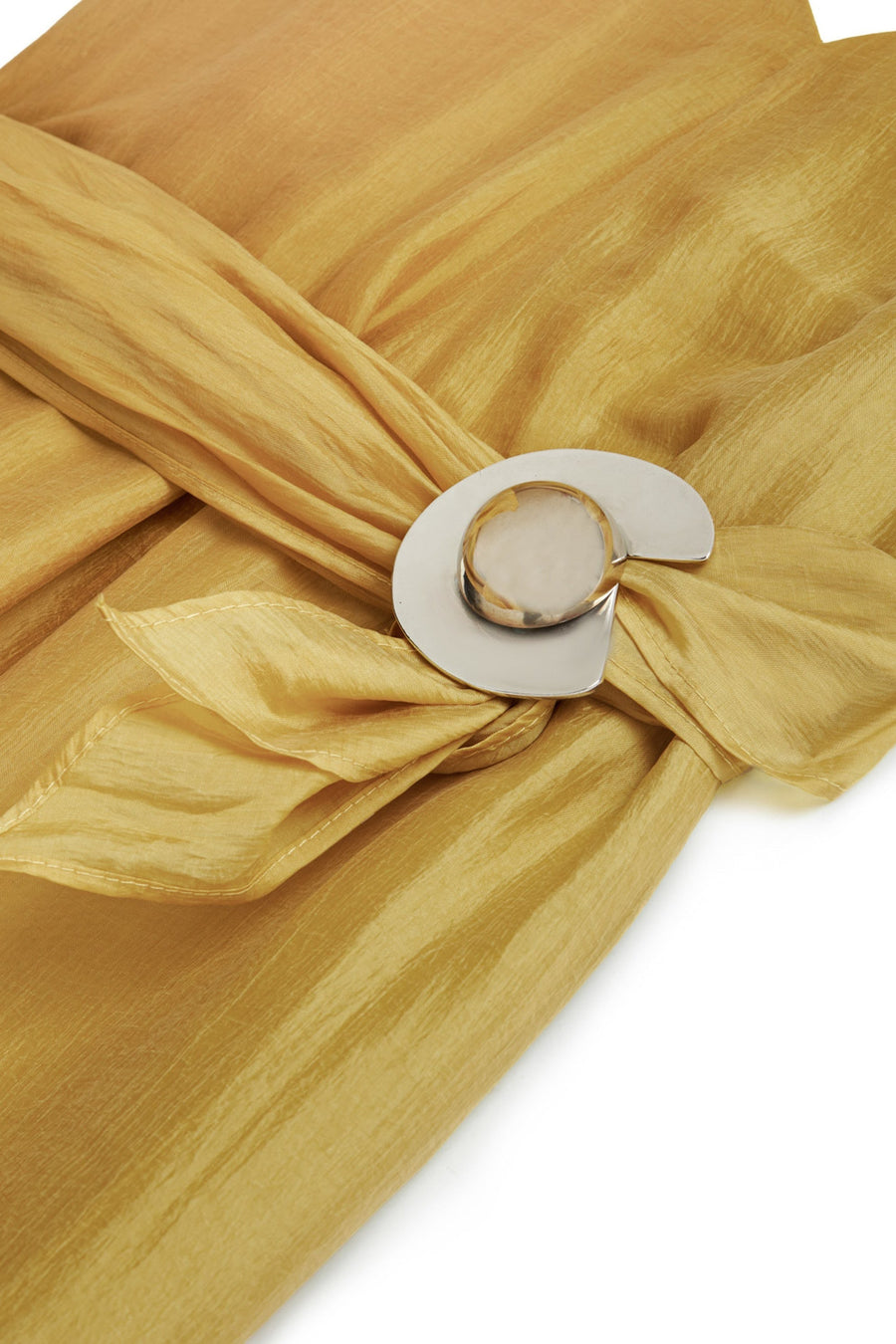 Yellow Metal Accessory Overalls