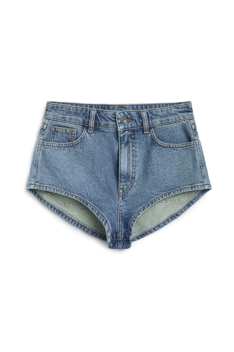 Indigo Mini Denim Shorts