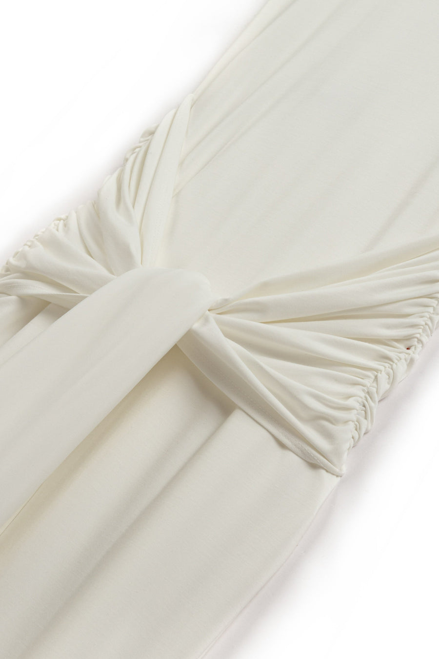 Ecru Backless Maxi Dress