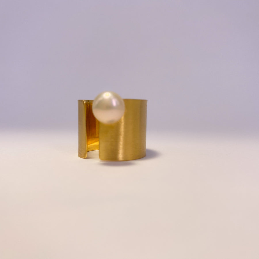 Minimal Pearl Ring | Porterist