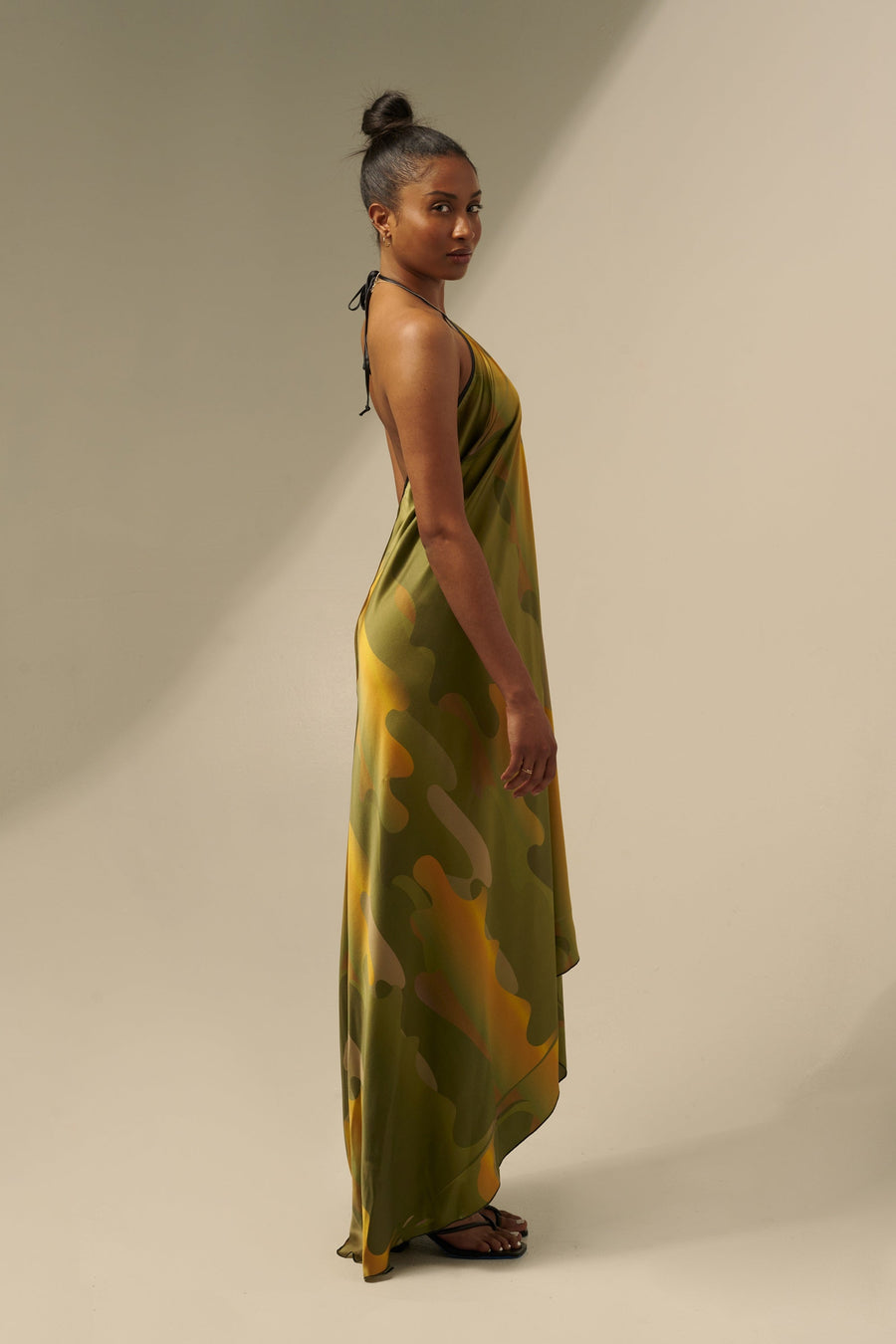 The Sharon Keyser Collection - New Dawn 2 Halter Neck Backless Dress