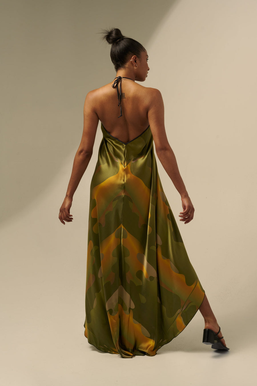 The Sharon Keyser Collection - New Dawn 2 Halter Neck Backless Dress