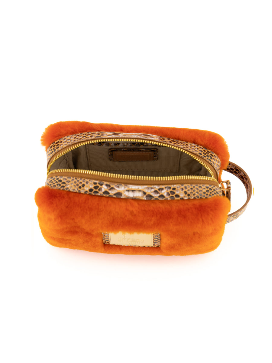 Lula Pouch / Fur Burnt Orange | Porterist