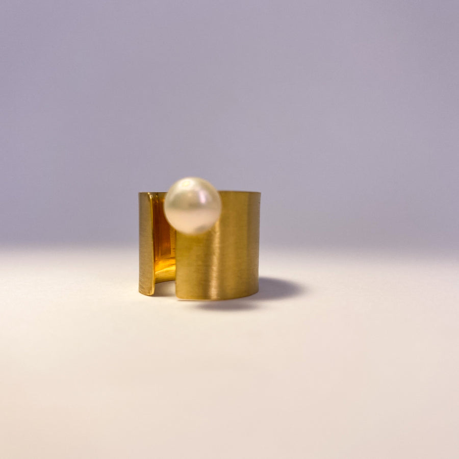 Minimal Pearl Ring | Porterist