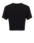 Black Embroidered T-shirt