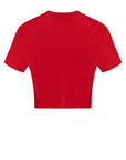 Red Embroidered T-shirt