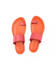 Pink Root Genuine Leather Sandals | Porterist