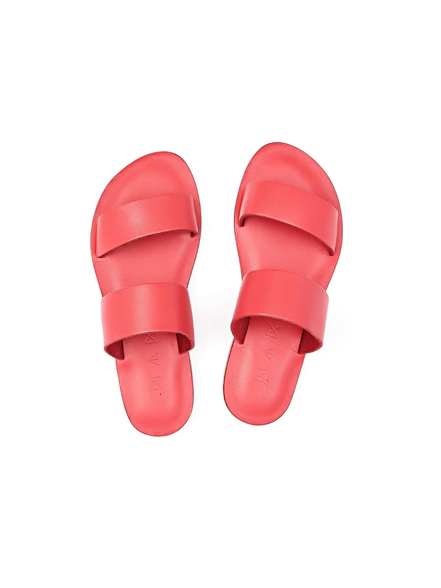 Pink Sun Genuine Leather Sandals | Porterist