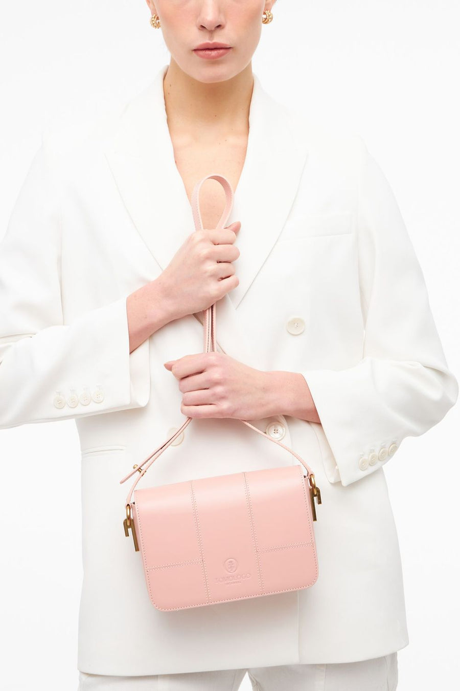 Pink T - line Mini Crossbody Bag | Porterist