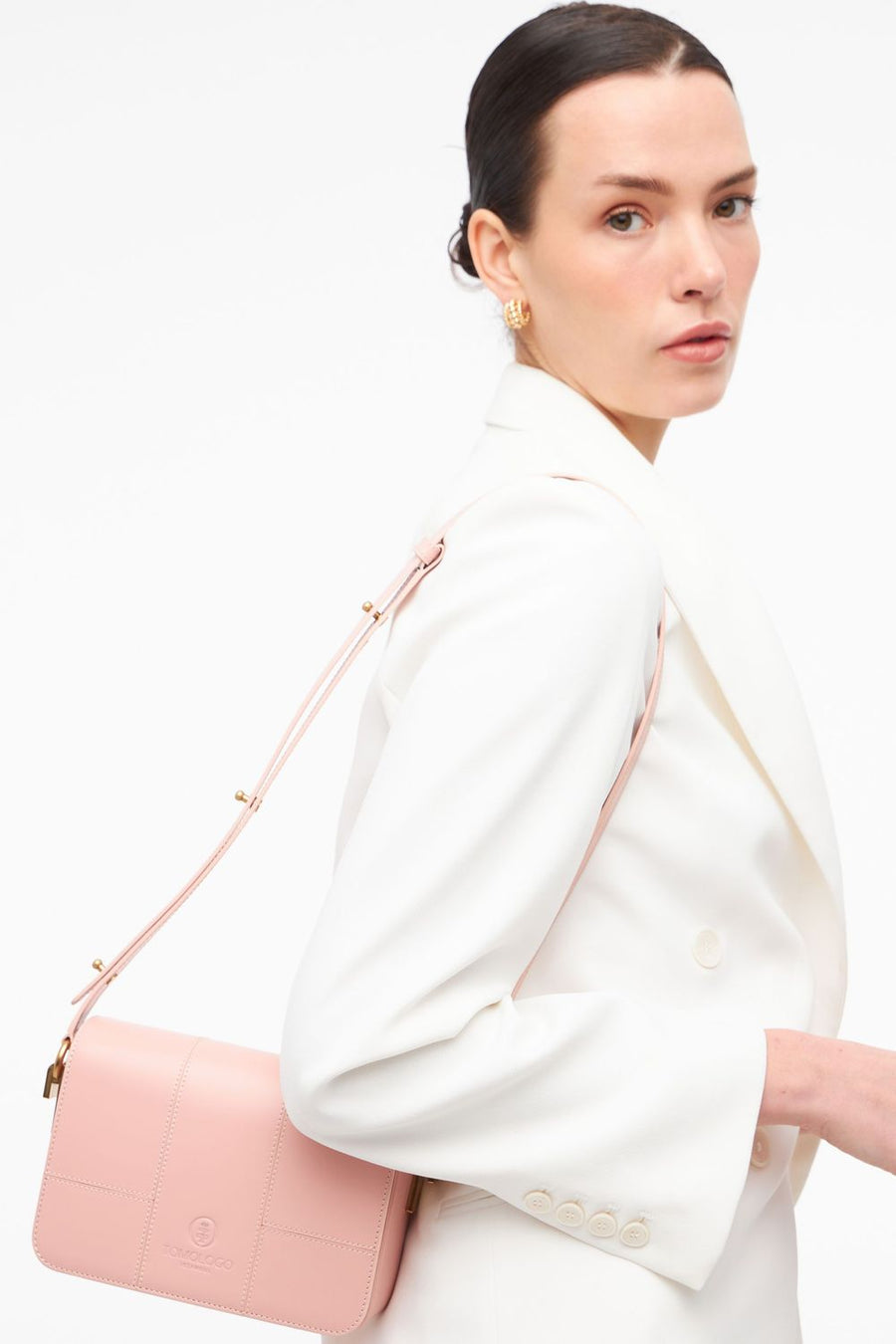 Pink T - line Mini Crossbody Bag | Porterist