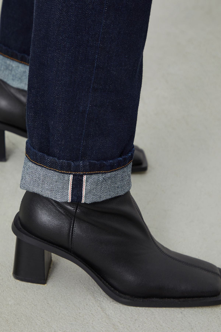 Mira Boyfriend Fit Dark Blue Selvedge Womens Jeans Fınal Item - Porterist 7