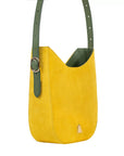 Ruby Mustard Yellow Leather Handbag | Porterist