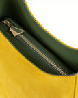 Ruby Mustard Yellow Leather Handbag | Porterist