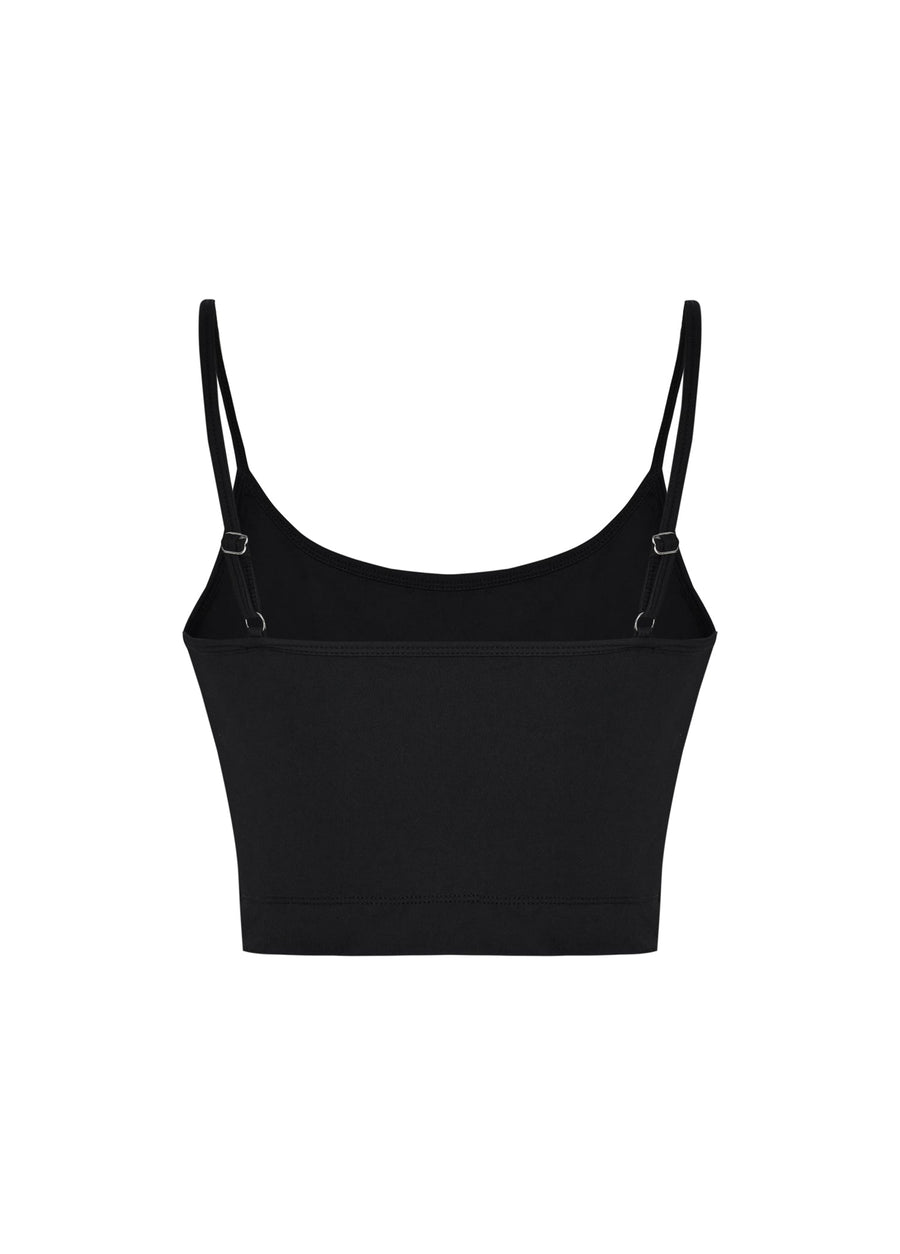 Black Racerback Sports Bra | Porterist