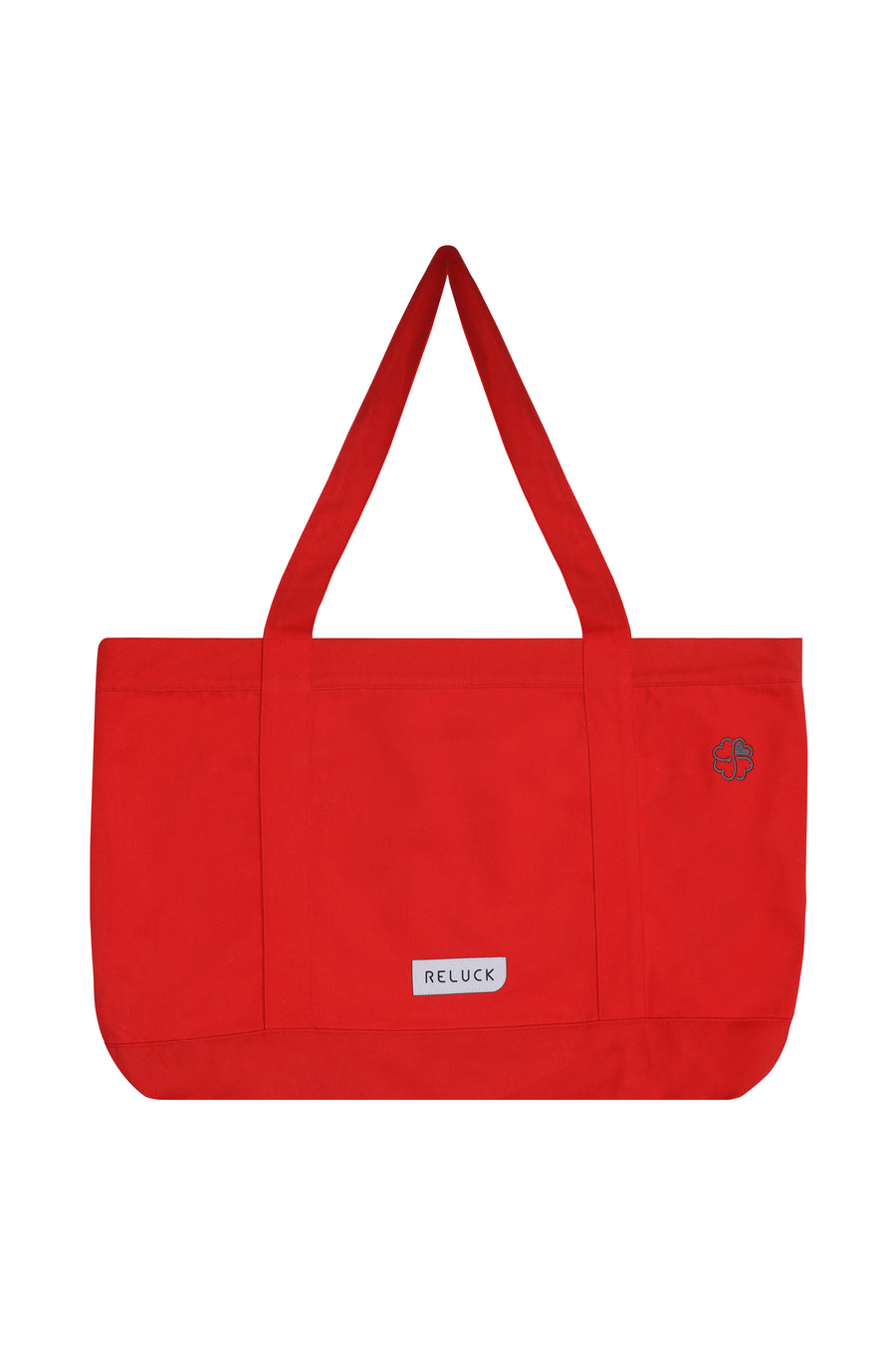 100% Recycled Big Tote Bag Red | Porterist