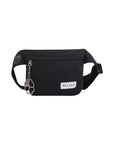 100% Recycled Fanny Bag Black | Porterist