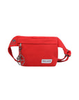 100% Recycled Fanny Bag Red | Porterist