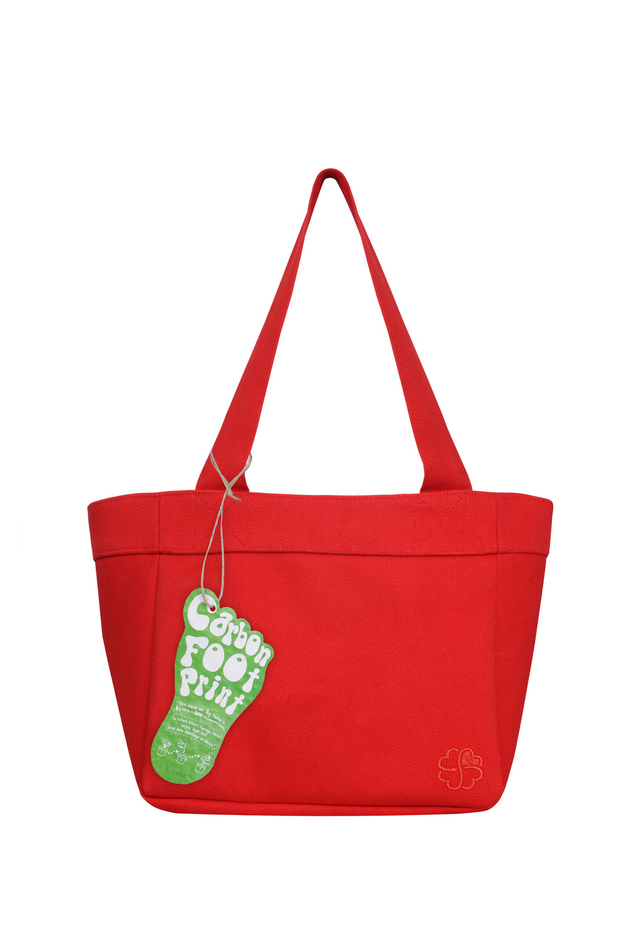 100% Recycled Mini Bag Red | Porterist