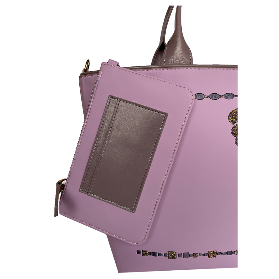 Lilac Mun Clutch - Large Size | Porterist