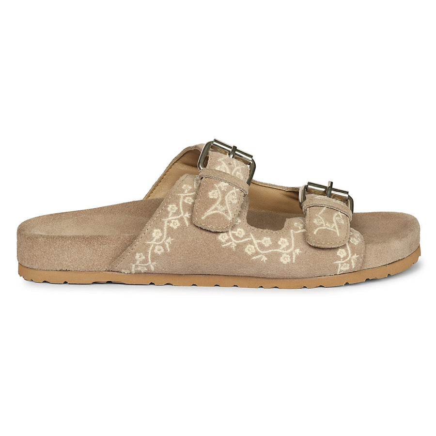 Future Brands Group Beige Angela Flat Sanda  - Porterist 8