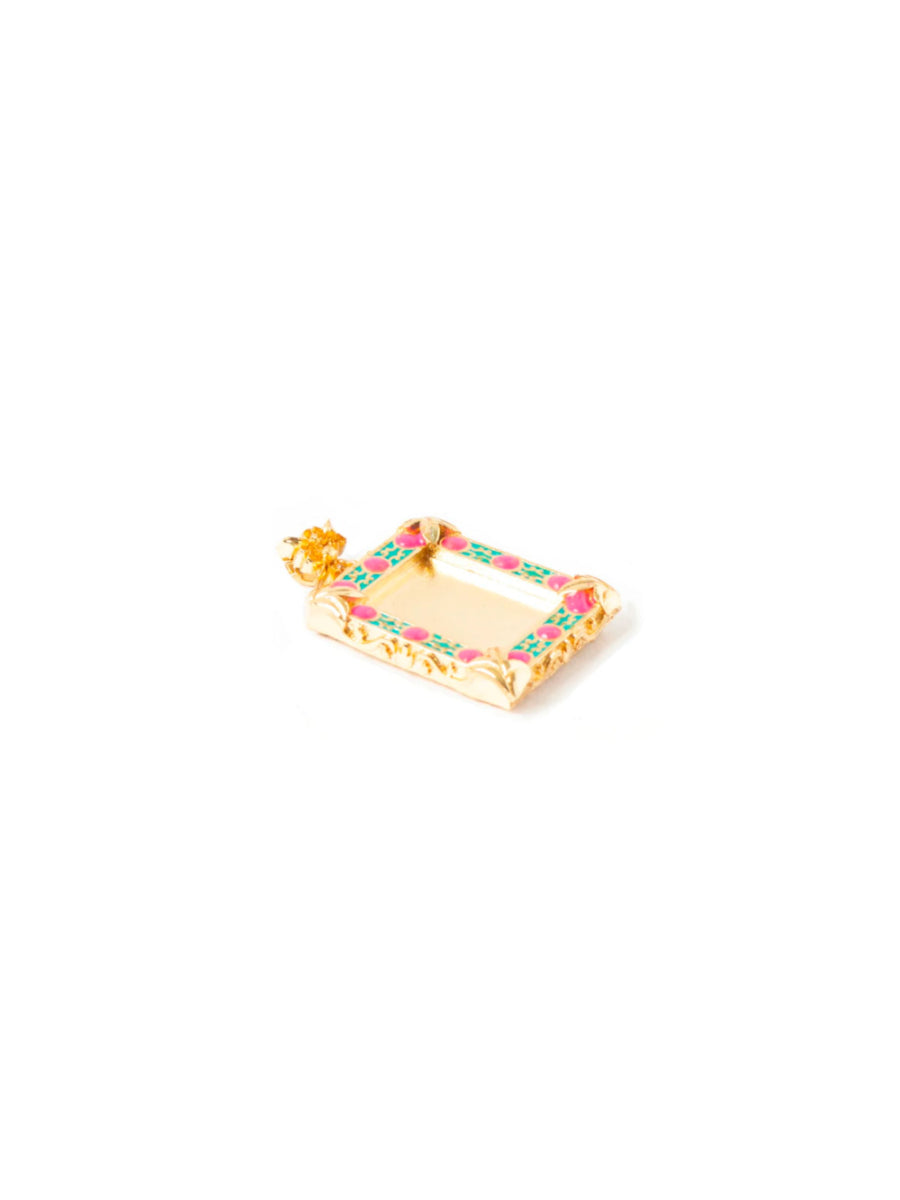 Sophia Rectangle Pink Medallion | Porterist